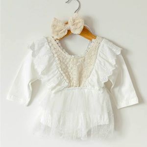 Reverie Threads Long Sleeve Hadley Romper 0-3 months